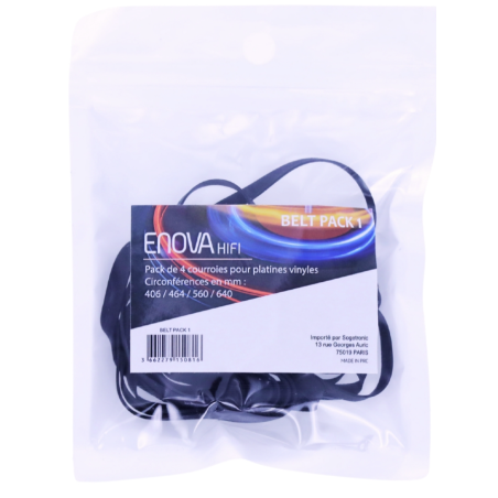 Accessoires platines vinyles Hifi - Enova Hifi - BELT PACK 01