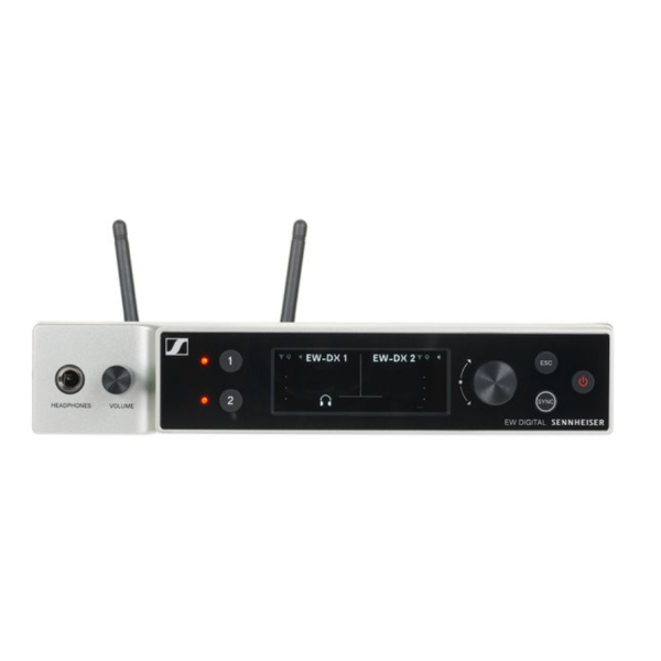 Récepteurs micros sans fil - Sennheiser - EW-DX EM 2 DANTE (Q1-9)