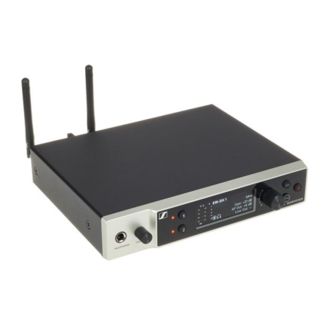 Récepteurs micros sans fil - Sennheiser - EW-DX EM 2 (Q1-9)