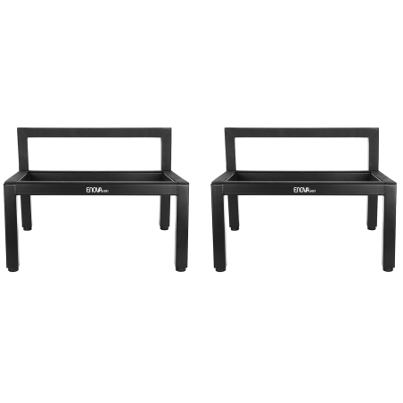 Pieds enceintes monitoring - Enova Hifi - VINTAGE METAL STAND 20 (LA...