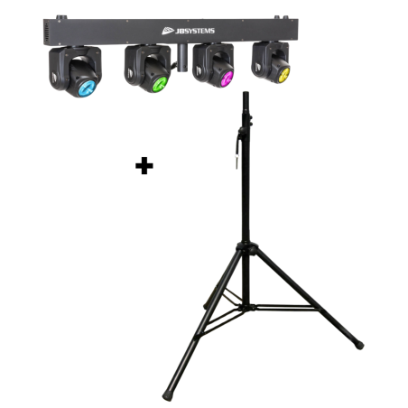 Pack Jeux de lumière - JB Systems - Pack QUADRA MOVE + LS-64