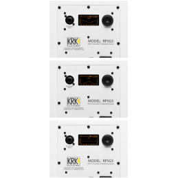 	Enceintes monitoring de studio - KRK - ROKIT RP5 G5 White limited