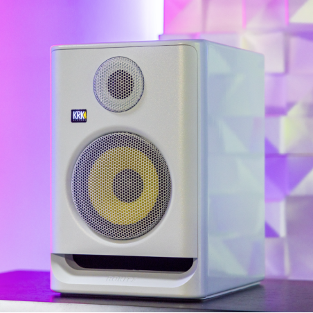 Enceintes monitoring de studio - KRK - ROKIT RP5 G5 White limited