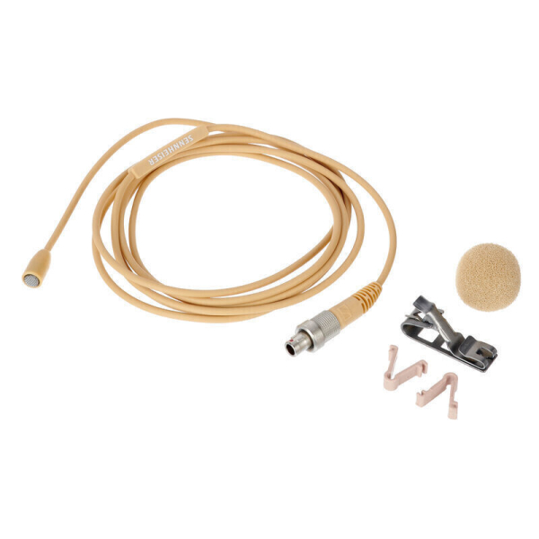 Micros cravate - Sennheiser - MKE Essential OMNI-BEIGE-3-PIN