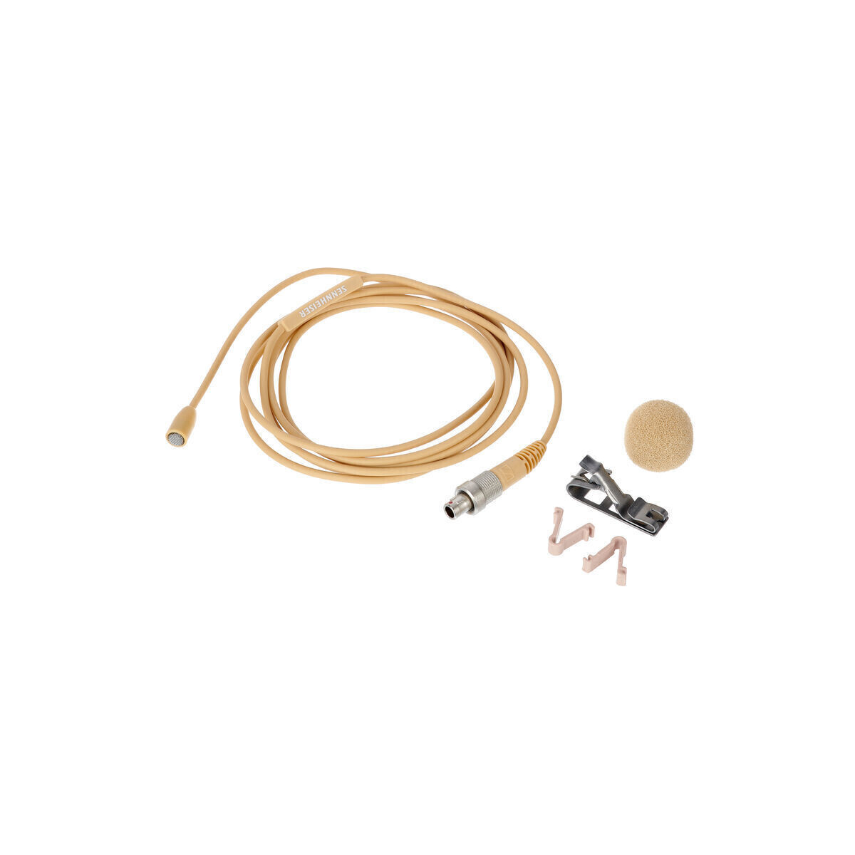 Micros cravate - Sennheiser - MKE Essential OMNI-BEIGE-3-PIN