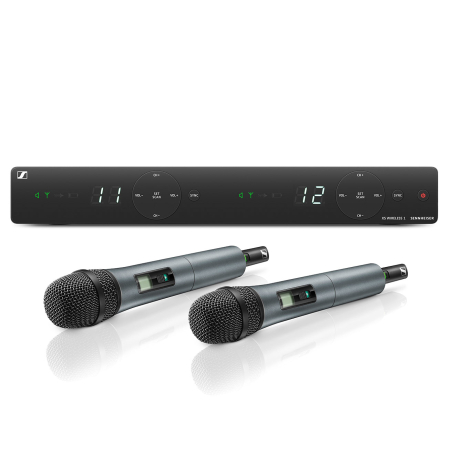 Micros chant sans fil - Sennheiser - XSW 1-825 DUAL-B