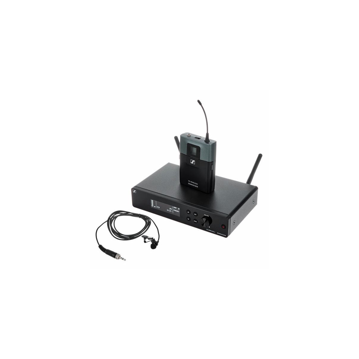 Micros cravate sans fil - Sennheiser - XSW 2-ME2-B