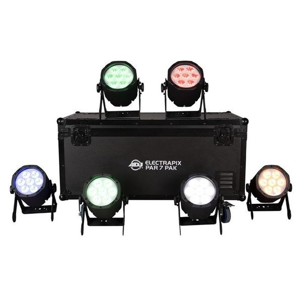 Projecteurs PAR LED - ADJ - ElectraPix Par 7 Pak Projecteurs PAR LED - ADJ - ElectraPix Par 7 Pak