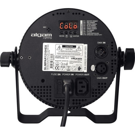 Projecteurs PAR LED - Algam Lighting - SLIMPAR 1210 HEX