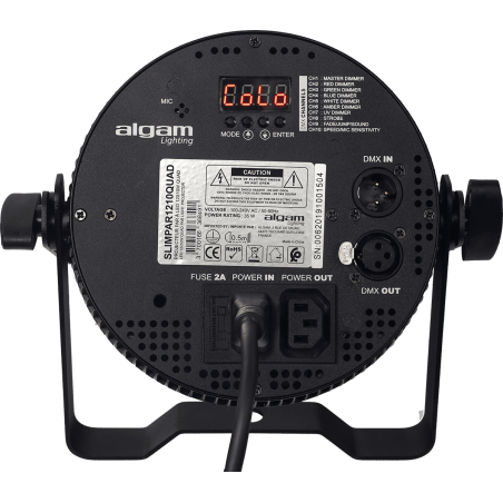 Projecteurs PAR LED - Algam Lighting - SLIMPAR 1210 QUAD