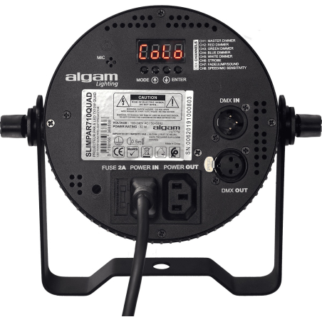 Projecteurs PAR LED - Algam Lighting - SLIMPAR 710 QUAD