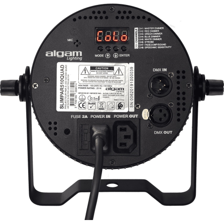 Projecteurs PAR LED - Algam Lighting - SLIMPAR 510 QUAD