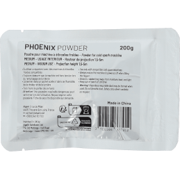 	Poudre machines à étincelles froides - Algam Lighting - Phoenix Powder