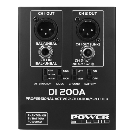 Accueil - Power Studio - DI 200A