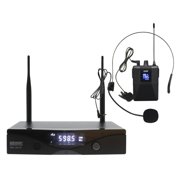 Micros serre-tête sans fil - Power Acoustics - Sonorisation - MW 100 PT Micros serre-tête sans fil - Power Acoustics - Sonorisation - MW 100 PT