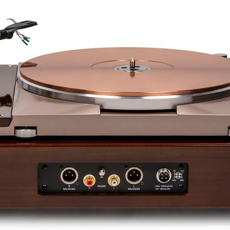 Platines vinyles DJ entrainement direct - Thorens - TD 124 DD EXCLUSIVITE NOYER