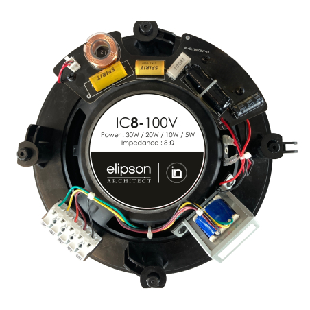 Enceintes d’installation et ligne de 100V - Elipson - IC8 100V
