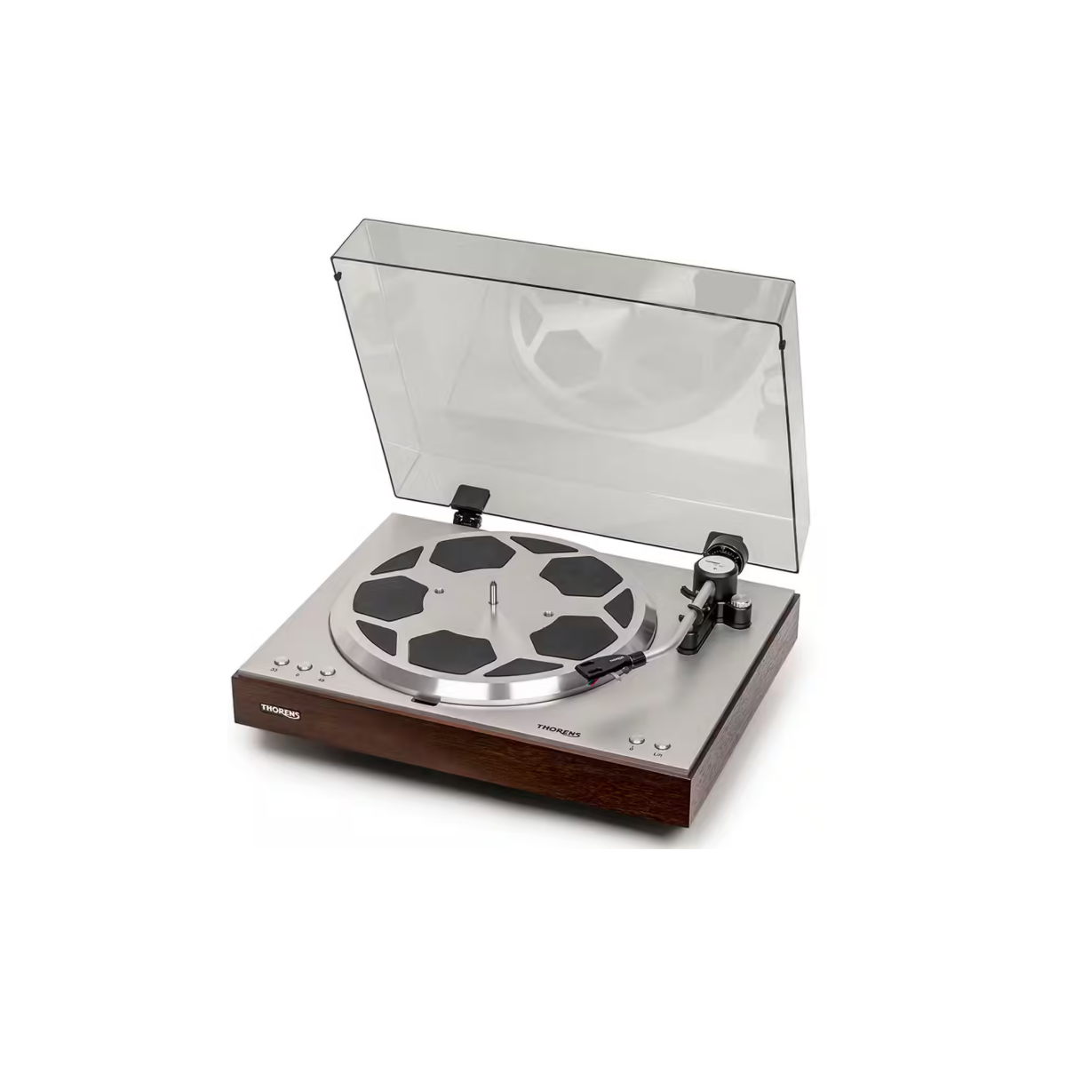 Platines vinyles DJ entrainement direct - Thorens - TD 404 DD CHENE MAT