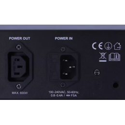 	Lumières noires - Power Lighting - UV PANEL 24X3W CURV