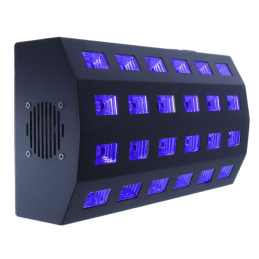 	Lumières noires - Power Lighting - UV PANEL 24X3W CURV