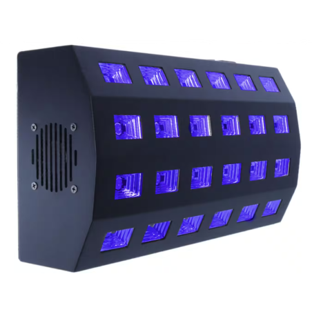 Lumières noires - Power Lighting - UV PANEL 24X3W CURV