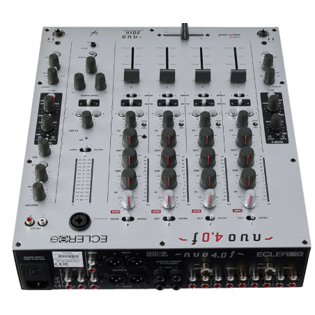 Tables de mixage DJ - Ecler - NUO 4.0 F (Silver)