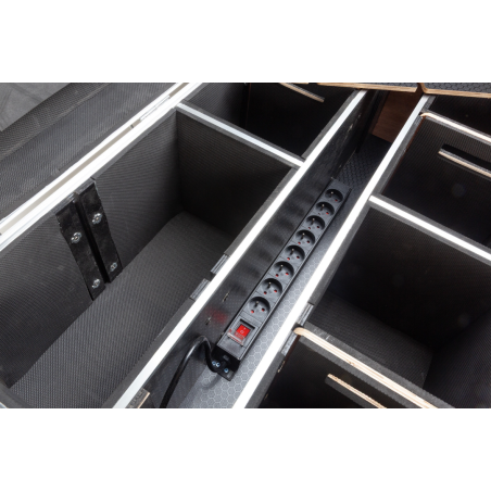 Flight cases éclairage - BriteQ - CASE FOR AKKU BEAMER+CHROMA