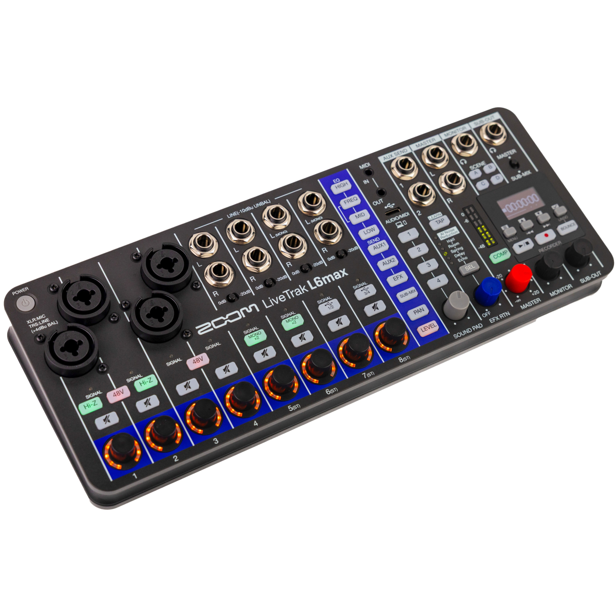 Tables de mixage numériques - Zoom - L6max