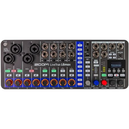 Tables de mixage numériques - Zoom - L6max