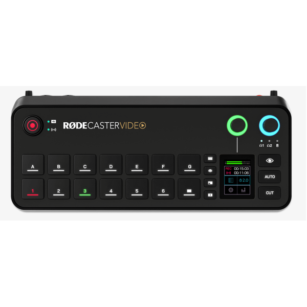 Enregistreurs multipistes - Rode - RODECASTER VIDEO Enregistreurs multipistes - Rode - RODECASTER VIDEO