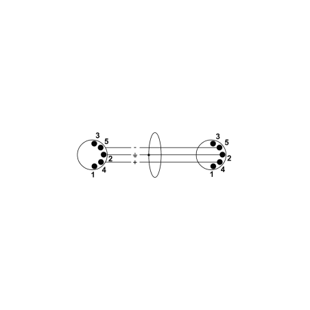 Câbles MIDI - Cordial - ED6AA (6m)