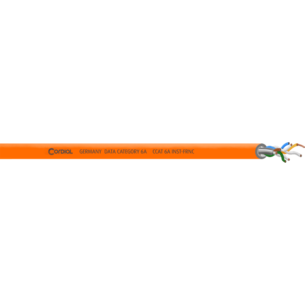 Câbles ethernet - Cordial - CCAT6A-INSTOR100-FRNC (100m)