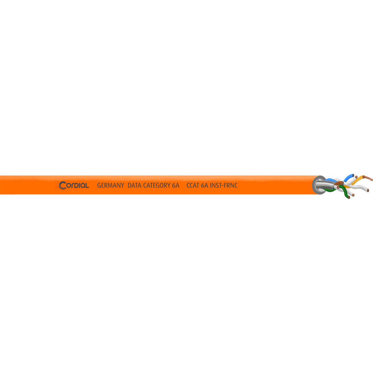 Câbles ethernet - Cordial - CCAT6A-INSTOR100-FRNC (100m)