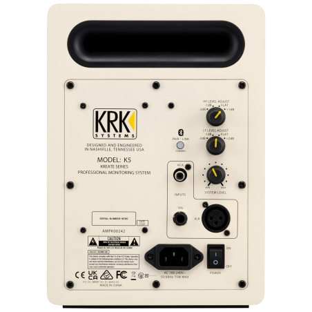 Enceintes monitoring de studio - KRK - KREATE 5 LATTE