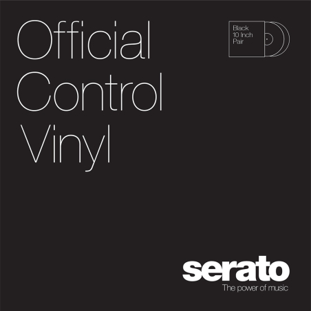 Vinyles time codés - Serato - 2x10" Performance Series...