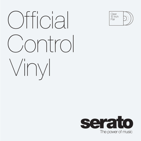Vinyles time codés - Serato - 2x12" Performance Series...