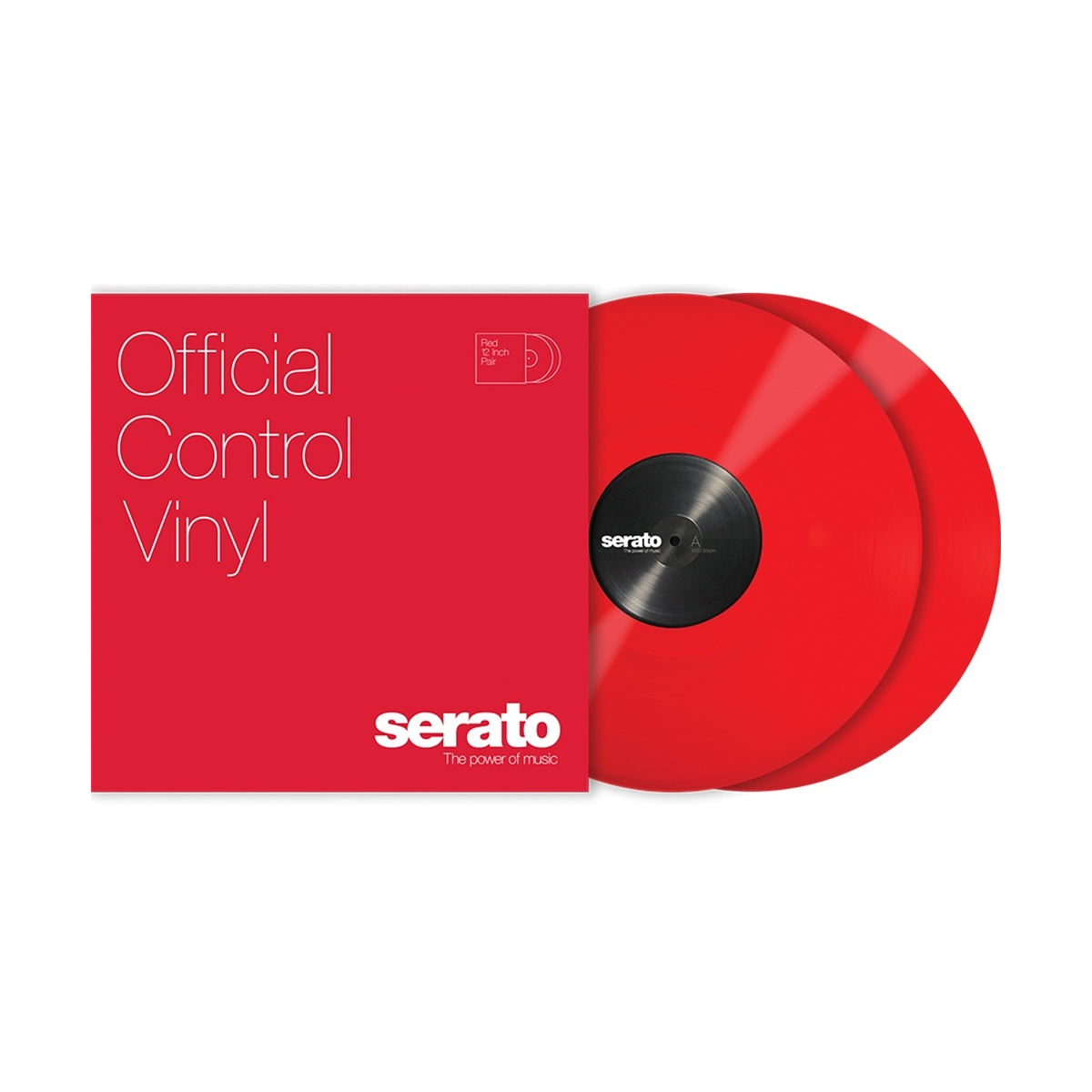 Vinyles time codés - Serato - 2x12" Performance Series...