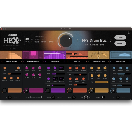 Logiciels Mix - Serato - Serato Hex FX Plug-In