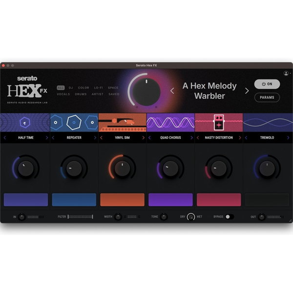 Logiciels Mix - Serato - Serato Hex FX Plug-In Logiciels Mix - Serato - Serato Hex FX Plug-In