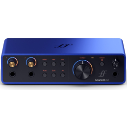 	Cartes son - Focusrite - Scarlett 4 2i2 Anniversary...