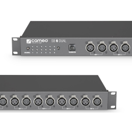 	Splitters DMX - Cameo - SB 6 DUAL
