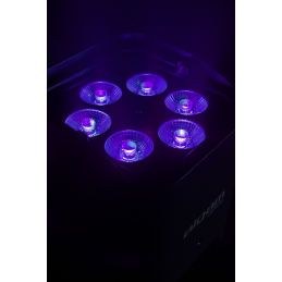 	Projecteurs sur batteries - Algam Lighting - EVENT PAR 612 HEX IP