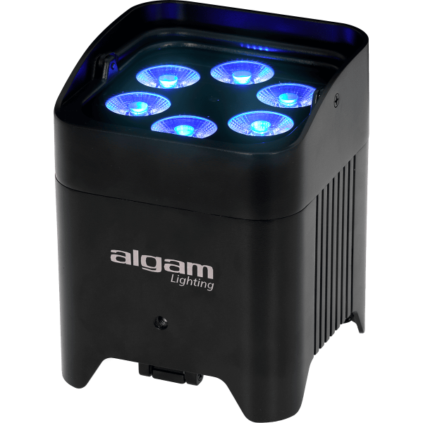 Projecteurs sur batteries - Algam Lighting - EVENT PAR 612 HEX IP