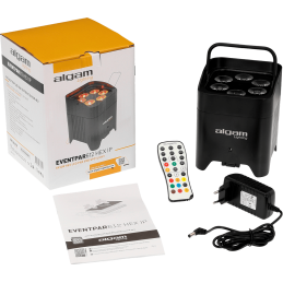 	Projecteurs sur batteries - Algam Lighting - EVENT PAR 612 HEX IP