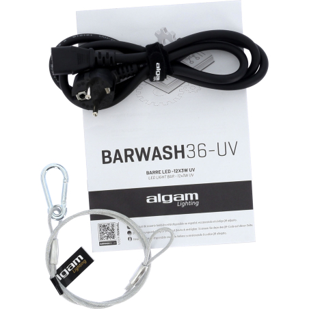 Lumières noires - Algam Lighting - Barwash 36 UV
