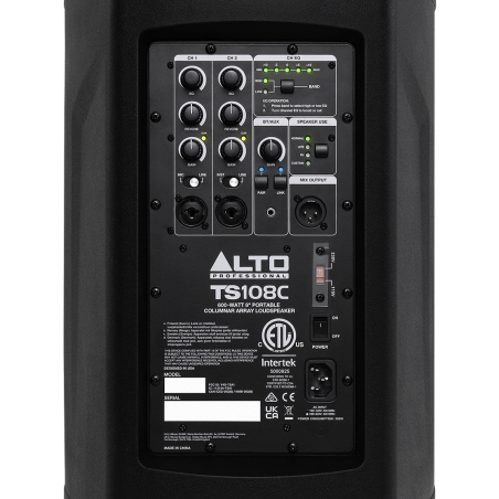 Systèmes amplifiés - Alto Professionnal - TS108C
