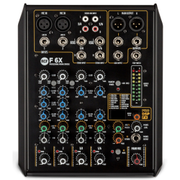 	Consoles analogiques - RCF - F 6X