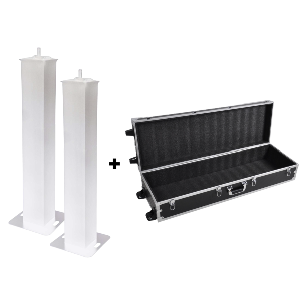 Pack Jeux de lumière - Power Acoustics - Accessoires - Pack 2x Totems LSA 200 XL...