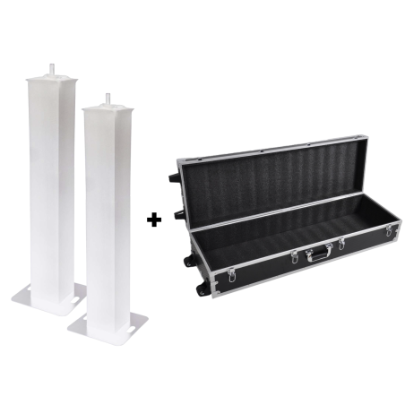 Pack Jeux de lumière - Power Acoustics - Accessoires - Pack 2x Totems LSA 200 XL...