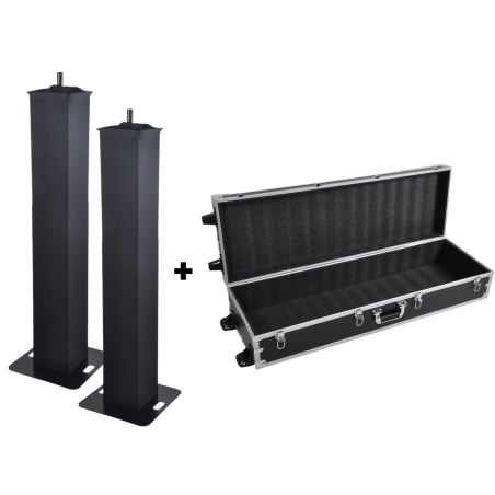 Pack Jeux de lumière - Power Acoustics - Accessoires - Pack 2x Totems LSA 200 XL...